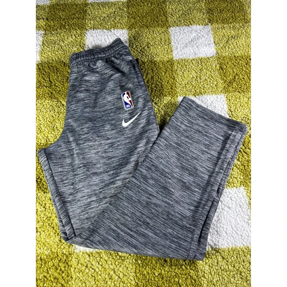 Nike NBA Los Angeles Lakers Showtime Pants Grey Mens Large Tall AV1449-032